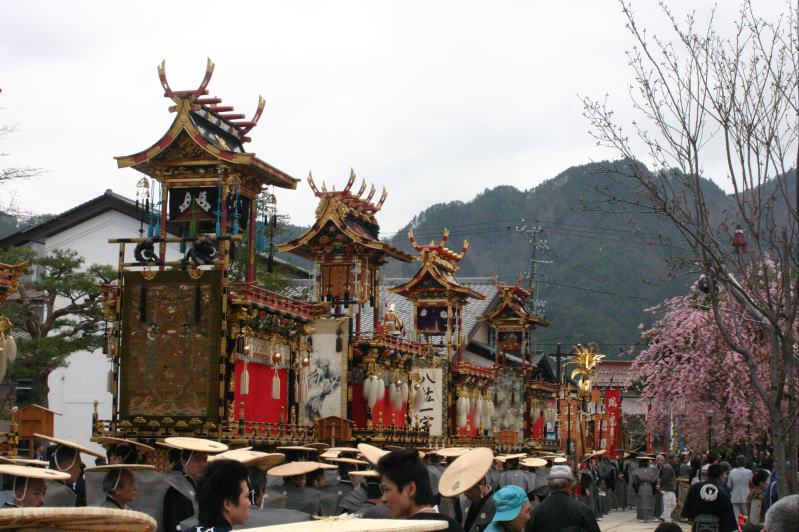 Yatai festival float at the Hida Furukawa Matsuri