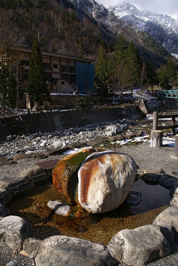 Shinhotaka Onsen traditional hot spring village in the Okuhida area