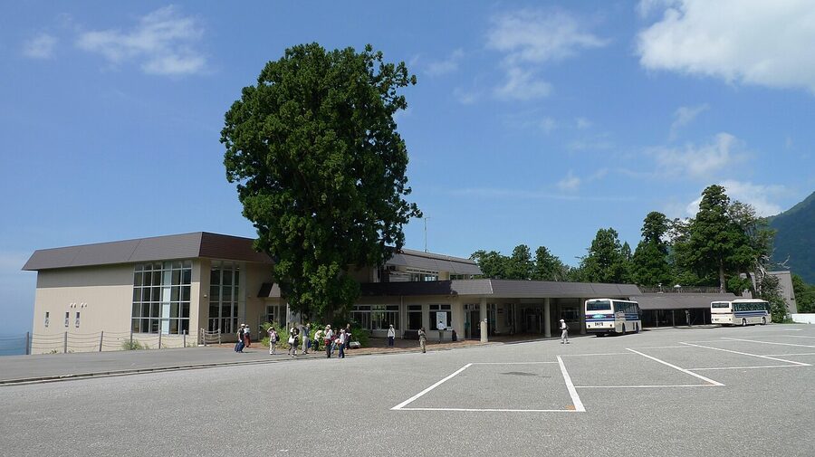 Bijodaira Station on the Tateyama-Kurobe Alpine Route