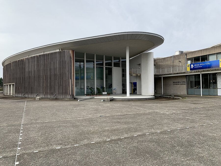 Hotaruika Firefly Squid Museum on Toyama Bay