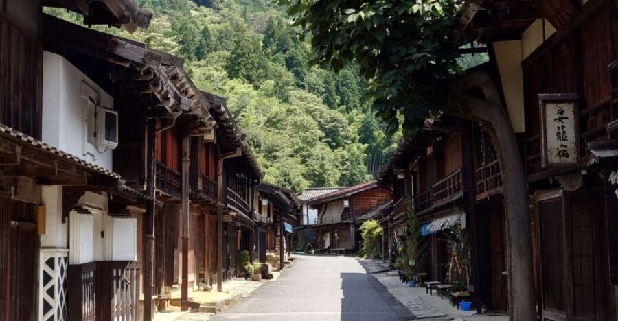 From Matsumoto/Nagano: Nakasendo Trail Walking Tour - The 8 km Nakasendo hike in the Kiso Valley: cobblestones, moderate hills, wildlife chances