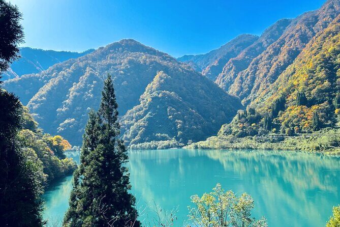 Full Day Tour to Kurobe Gorge and Unazuki Onsen from Kanazawa - Walking time after the trolley: nature with onsen-water vibe