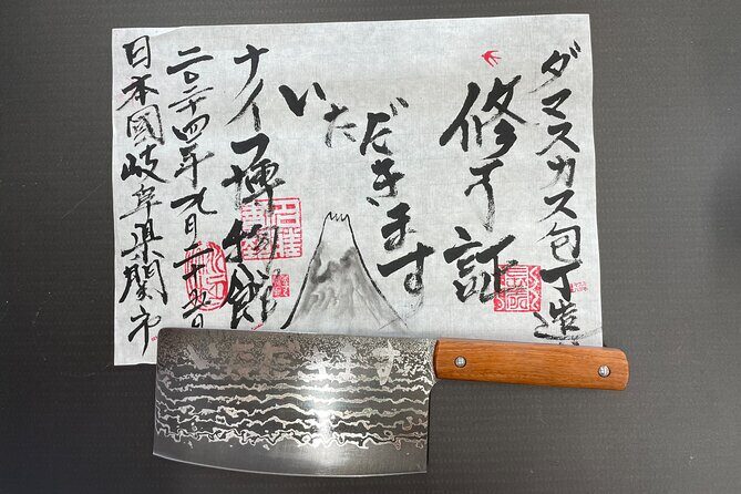 Gifu Samurai Sword Town;Japanese Damascus Knife Making Experience - Knife Museum stop: rare cutlery in a Canadian-style log house