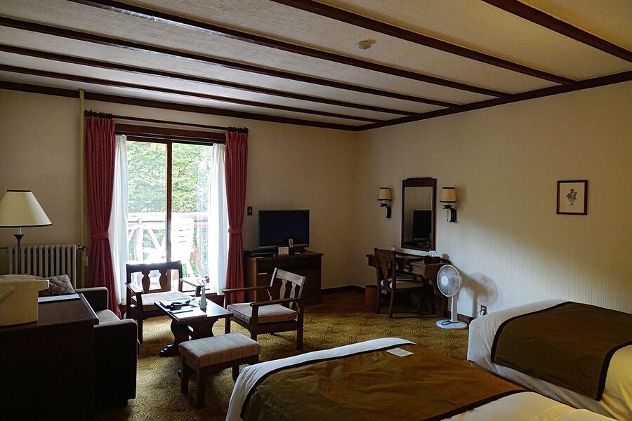 Kamikochi Imperial Hotel in the valley
