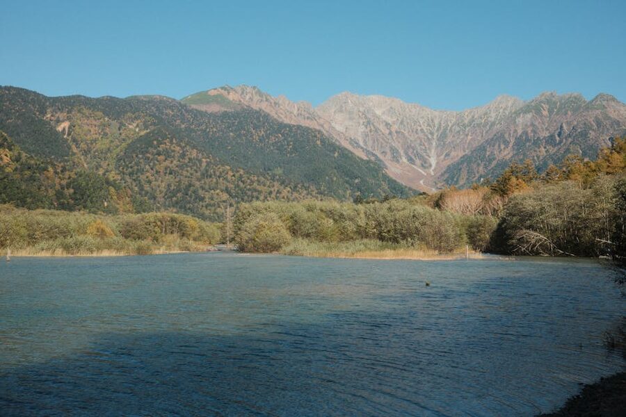 Morning mist over the Kamikochi valley
