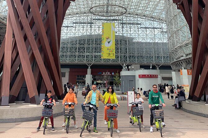 Kanazawa Half Day E-bike Tour - Kazuemachi and Higashi Chaya: riding past Kanazawa’s preserved teahouse streets