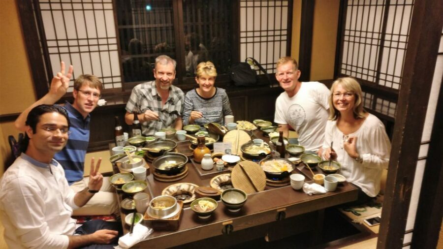 Kanazawa Night Tour With Full Course Meal - What to Pack: Shoes, Bags, and Night Comfort