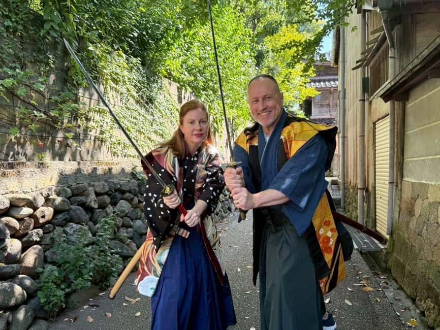 Kanazawa: Samurai Swordsmanship Lesson at a rented temple - The 60-Minute Flow: Kimono, Instruction, Practice, Photo