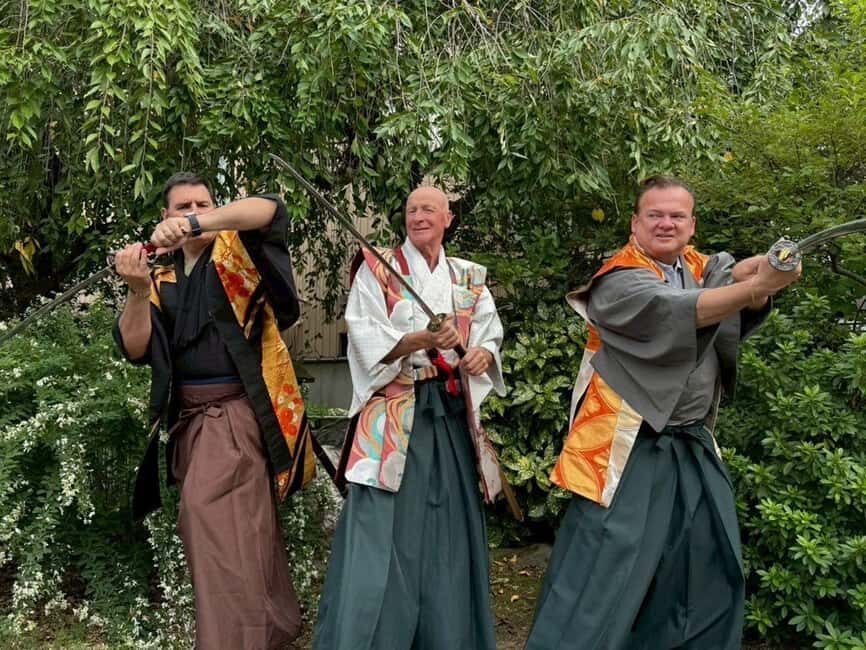 Kanazawa: Samurai Swordsmanship Lesson at a rented temple - Learning the Basics From Shin: Technique Meets Discipline