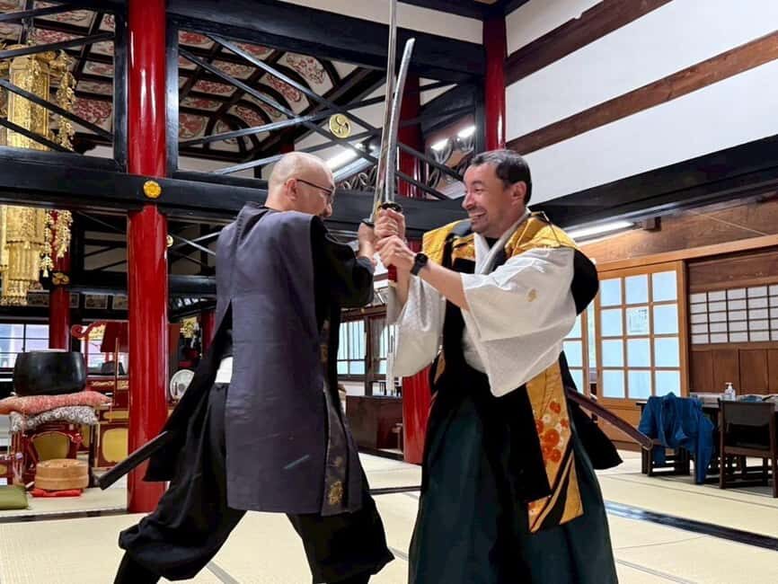 Kanazawa: Samurai Swordsmanship Lesson at a rented temple - The Temple Setting: Authentic Atmosphere Without the Museum Stuff