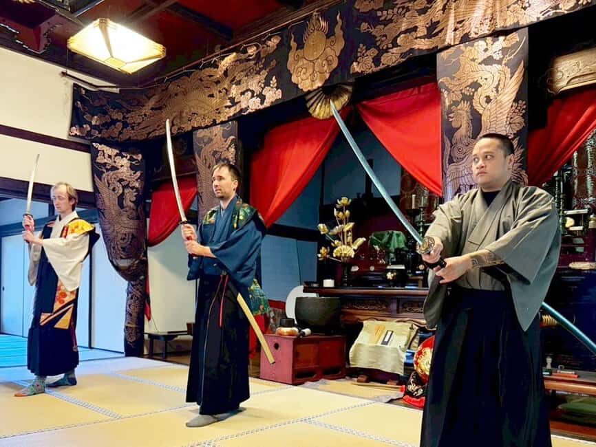Kanazawa: Samurai Swordsmanship Lesson at a rented temple - Who This Samurai Sword Lesson Suits Best