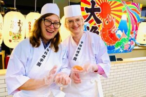 Kanazawa: Sushi & Japanese Cooking Class at a Historic School - Omicho Market Ingredients and the Sushi Routine