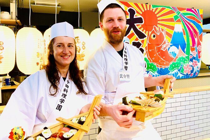 Kanazawa: Sushi & Japanese Cooking Class at a Historic School - Translation on a Big Screen and the Small-Group Flow