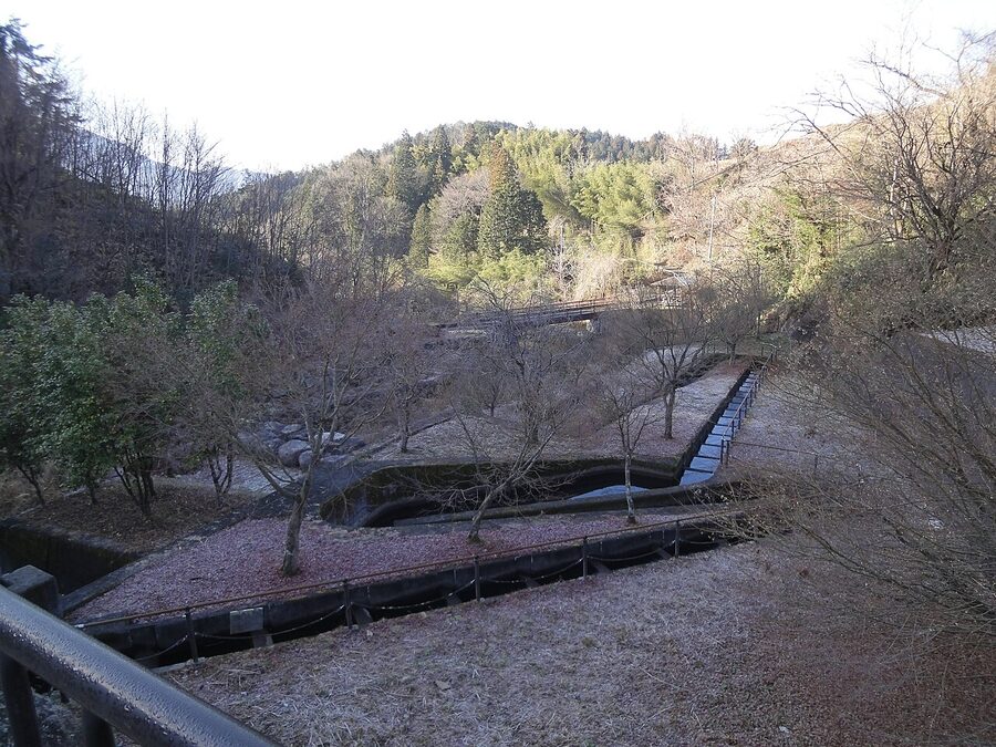 The town of Nakatsugawa in Gifu Prefecture