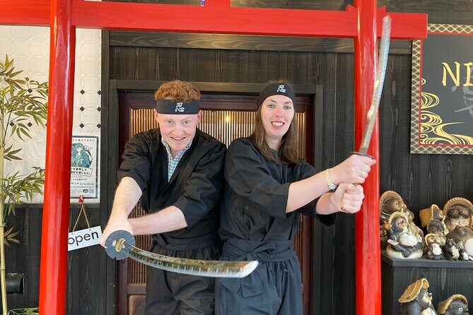 Ninja Experience in Takayama - Basic Course - Ninja Cafe Takayama: a short, skills-first ninja session