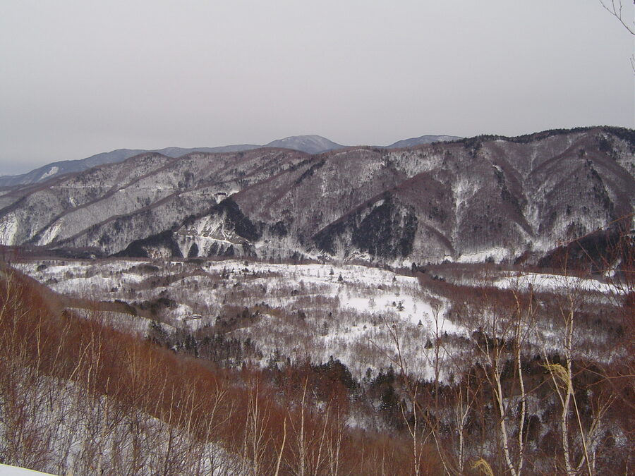 Ichinose Meadow trail in Norikura Kogen