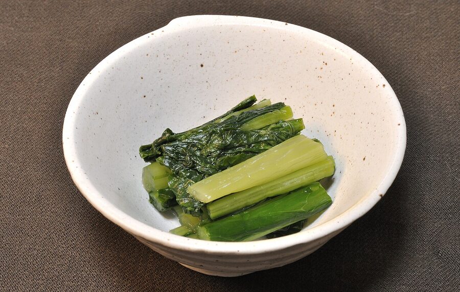 Plate of Nozawana side dish