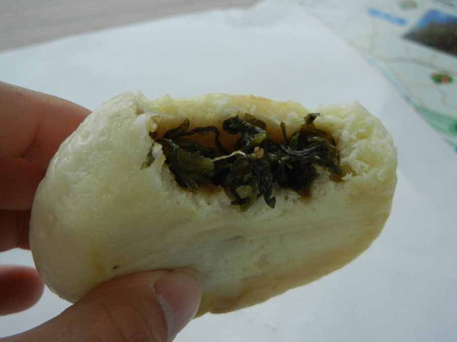 Nozawana oyaki dumpling
