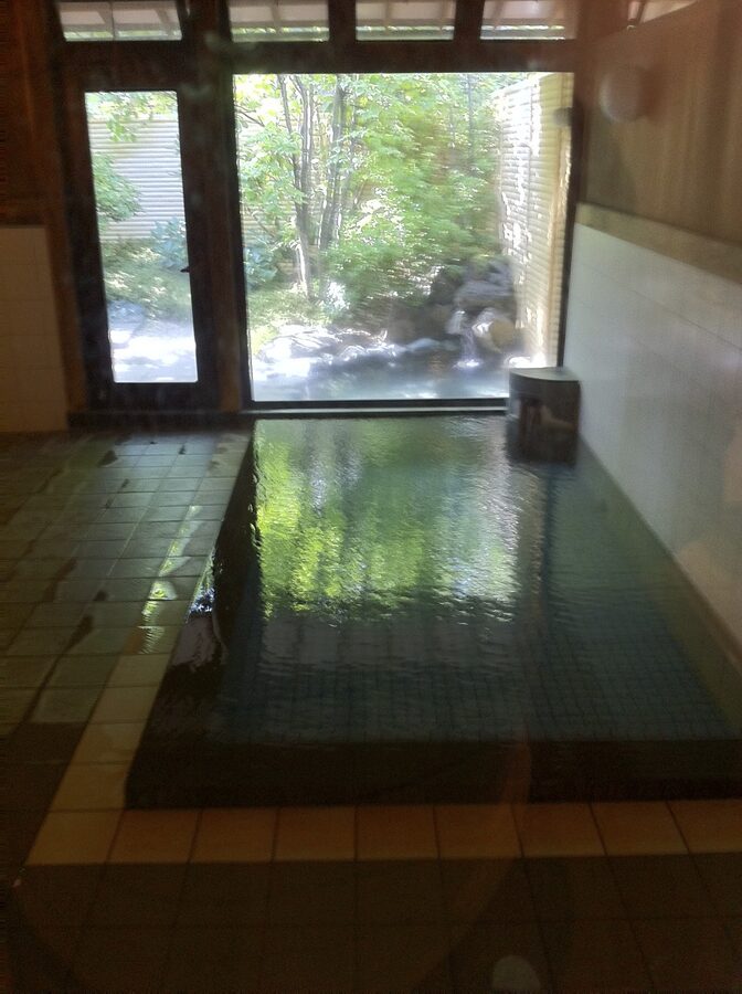 Asama Onsen ryokan street near Matsumoto