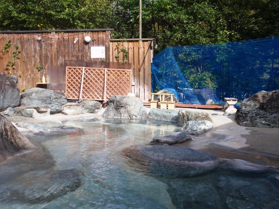 Happo no Yu central village onsen at Hakuba