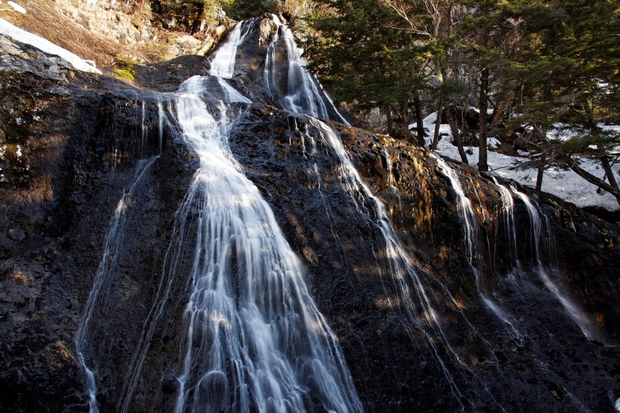Sanbondaki, three waterfalls of Norikura