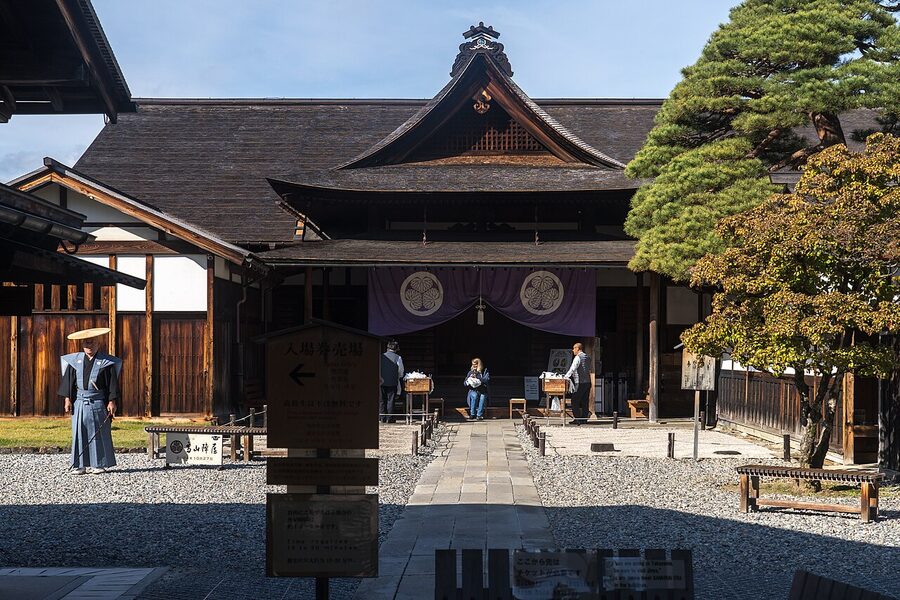Takayama Jinya exterior facade