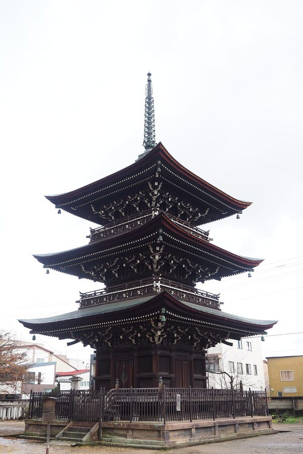 Hida Kokubunji three-storied pagoda