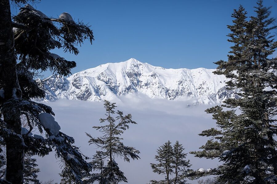 Hotaka mountains panorama