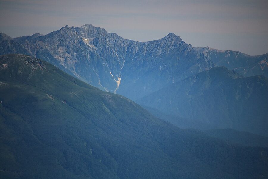 Oku-Hotaka and Mae-Hotaka from Mount Ontake